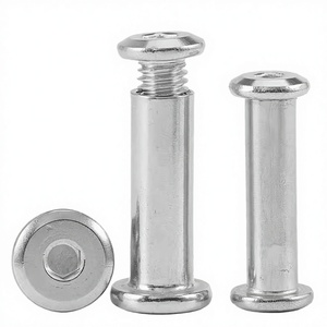 น็อตล็อคเฟอร์นิเจอร์แบบสกรูหกเหลี่ยมชิคาโก สแตนเลส 304 ชุบสังกะสี ขนาด M8 เมตริก/นิ้ว ผลิตตามสั่ง ขายส่ง - Product Image 4