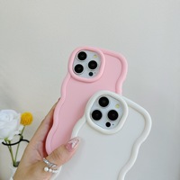 Coque en TPU à motif ondulé couleur macaron pour Xiaomi Redmi A5 K80 15C, étuis de téléphone portable DIY pour Turbo 4 Note 14 15