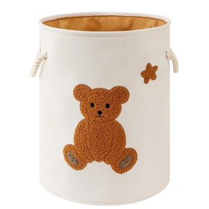 Panier à linge pliable organisateur panier de rangement <span class=keywords><strong>toile</strong></span> panier à linge bacs à jouets paniers cadeaux pour garçons filles vêtements pépinière - Product Image 3