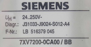 Interruptor de Prueba PLC 7XV7200-0CA00/<span class=keywords><strong>BB</strong></span> - Product Image 2