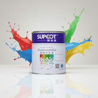 Peinture acrylique jaune clair WO3182K, peinture automobile pour la retouche et la réparation de voitures