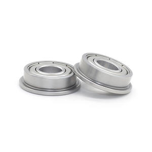 Rodamiento de Bolas de Ranura Profunda con Brida de Acero Inoxidable SF697ZZ 7*17/19*5mm, Suministro Directo de Fábrica, Acero Cromado P4 - Product Image 2