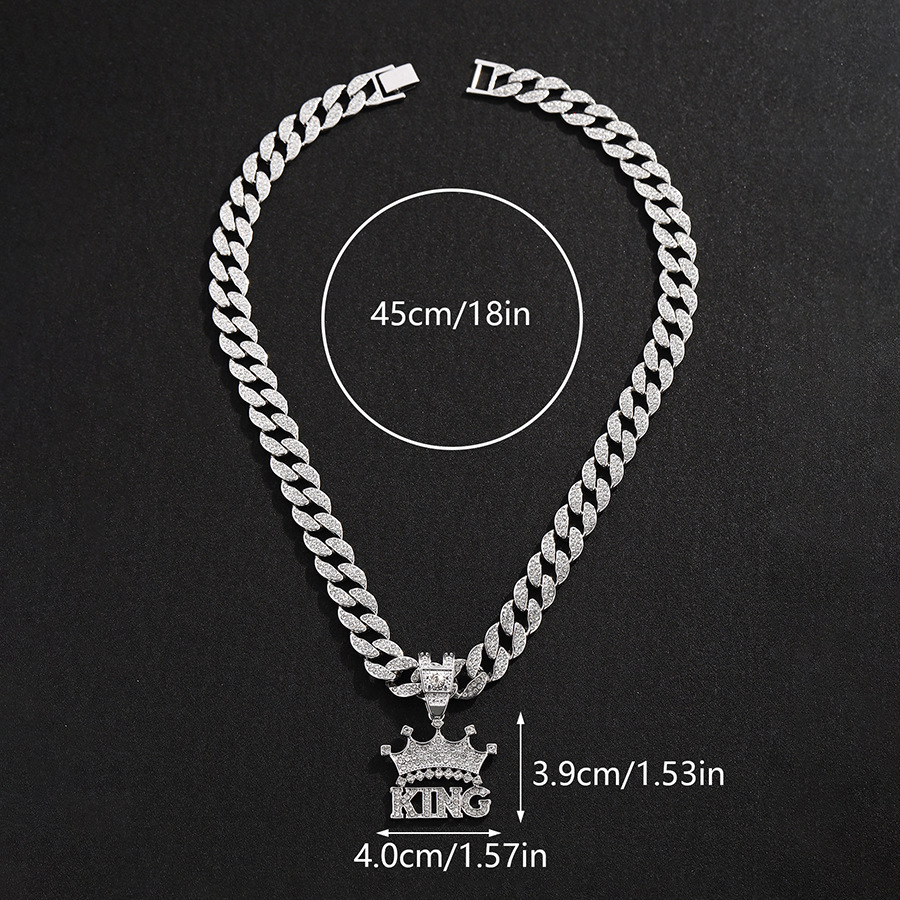 ミュージシャン CROWN NECKLACE GOLD ミュージシャン CROWN NECKLACE GOLD Hip Hop Gold KING CROWN