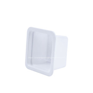 Gobelet carré en plastique PP à paroi simple, 45 ml, diamètre 53 mm, pour fromage, tofu, tomates fermentées, sauces végétariennes, coupelles à trempette personnalisables - Product Image 4