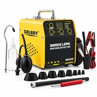 Détecteur de fuite de fumée automobile SOLARY SD506 12V, testeur de vide EVAP, garantie 1 an pour équipement de diagnostic et réparation automobile