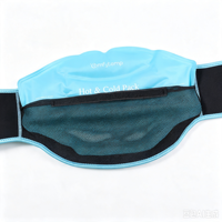 Compresse de glace réutilisable en polyester pour soulager les douleurs lombaires, la sciatique et les blessures – Chaud/Froid pour le bas du dos