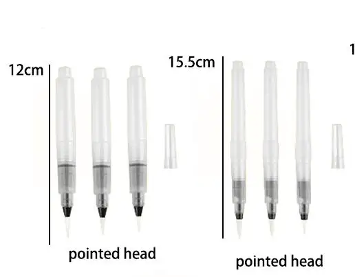 Wasser bürstens tifte Set mit 120mm/150mm Aqua Pen Mal bürsten