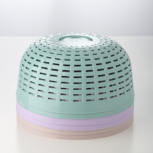 Round Plastic Food Cover Dustproof Flyproof <b>Kitchen</b> Table Use Modern Design Durable - Product Image 3
