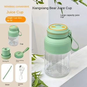 เครื่องคั้นน้ำผลไม้ไร้สายขนาดเล็กถ้วยมะนาวส้มสำหรับเดินทางเครื่องทำน้ำผลไม้ยูเอสบีใบมีดสแตนเลสสำหรับใช้งานกลางแจ้ง - Product Image 4