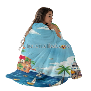 ผ้าห่มลายธงชาติเปอร์โตริโกแบบกำหนดเอง, ของที่ระลึกจากเปอร์โตริโก, ผ้าห่มนุ่มสบายสำหรับโซฟา เตียง ที่นอน และการเดินทาง - Product Image 4