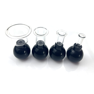 Ensemble de ventouses en verre en silicone avec logo personnalisé ensemble de ventouses <span class=keywords><strong>Hijama</strong></span> de haute qualité pour le <span class=keywords><strong>visage</strong></span> et le corps - Product Image 4