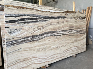 กระเบื้องแผ่นใหญ่ UnionStone Zebra White Onyx โมเดิร์น ธรรมชาติ โปร่งแสง ขัดเงา กันน้ำ สำหรับใช้ภายในอาคาร โรงแรม อพาร์ทเมนท์ - Product Image 2