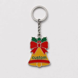 Porte-clés personnalisés en gros de haute qualité, décorations, chaînes, cadeaux de fête de Noël, souvenirs, anneaux porte-clés - Product Image 3