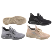 Chaussures de sport pour hommes, lacets, respirantes, confortables, baskets décontractées, doublure en maille, légères, automne/printemps/été