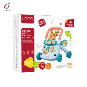 Andador Musical Chengji con Empuje Manual, Educativo Temprano para Niños Pequeños, Multifuncional, Lindo Andador de León con Tanque de Agua - Product Image 6