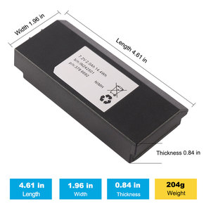 7.2V 1500~2500mAh para Hiab HIA7220 AMH0627 AX-HI6692 XS Drive XS Drive H3786692 XS Drive H3796692 - Product Image 1