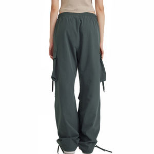 Outdoor Casual Sport Snelle Droge Heren Broek Hoge Kwaliteit Wijde Benen Grote Zak Losse Heren Cargo Broek - Product Image 4