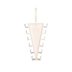 V-shaped double-sided <b>clothes</b> rack <b>storage</b> rack for bedroom wardrobes, multi-hook <b>clothes</b> rack, 360-degree multi-layer coat - Product Image 2