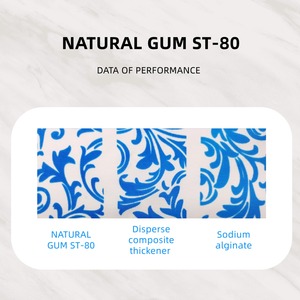 Kẹo cao su tự nhiên ST-80 hóa chất phụ trợ đại lý chất làm đặc cho phân tán thuốc nhuộm trong màn hình in ấn trên Polyester/pha trộn vải phẳng - Product Image 3