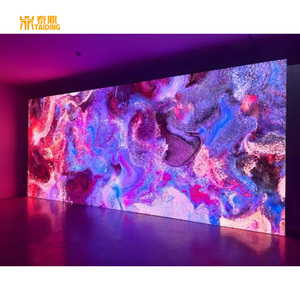 Kapalı tam renkli reklam LED ekran 4K elektronik işaretler <span class=keywords><strong>TV</strong></span> duvar kiralama dolabı 640x640mm Panel P1.5 P1.8 P2.5 P3 P4 - Product Image 2