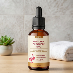 Gotas de Glutatión para Adultos, Hechas con Ingredientes Naturales Puros, Desintoxicación Profunda, Aclaramiento Corporal, Antioxidante, Suplemento Dietético - Product Image 1