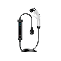 ZOPOISE Nouveau chargeur EV 7KW 32A avec connecteur NACS/Type 1 pour parking d'appartement, câble de 5M, prise Type A+DC6mA CCID20, indice de protection IP66, garantie 2 ans