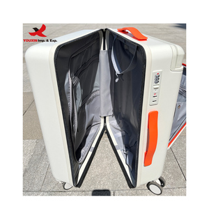Luxury Spinner Trolley <b>Suitcase</b> Wide Pull Rod Business Travel Luggage Set Multi-functional <b>Suitcase</b> Luggage - Product Image 2