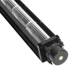 Im lặng <span class=keywords><strong>12V</strong></span> 24V 30 mét dòng chảy xuyên rèm không khí AC DC thông gió tiếp tuyến cánh quạt Quạt Quạt - Product Image 3