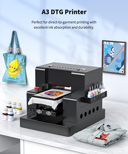 High A3 Size Printer Equipped with L805 Head White Ink Printing System for Garment Production - Product Image 2