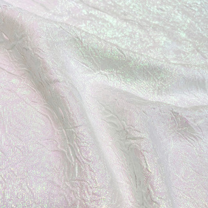 2025 thổ cẩm Jacquard vải thanh lịch phong cách mới thêu sang trọng vải ren trắng cho Ăn mặc - Product Image 4