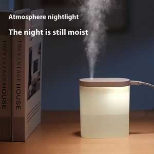 USB Xách Tay Mát Sương Mù Tạo Độ Ẩm Với Ánh Sáng Ấm Áp Đèn Ngủ Kích Thước Nhỏ Cho Nhà Văn Phòng Xe 5V Nguồn Điện Quà Tặng Cho Bạn Bè - Product Image 4