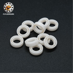 Roulements à billes en céramique Flyleopard 6x10x3mm ZrO2, conception ouverte pour moulinet de pêche - Product Image 1