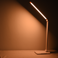 Lampe de bureau LED moderne et créative, 10W DC 5V, 6 modes d'éclairage, lampe d'apprentissage, lampe de lecture, lampe d'étude