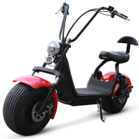 Scooter électrique à grandes roues de haute qualité, puissant, Citycoco, pour adultes, avec pneus larges et amortisseurs