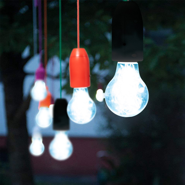 Portable and Essential Emergency Lighting with Pull-Cord LED Bulb for Camping and Emergencies
