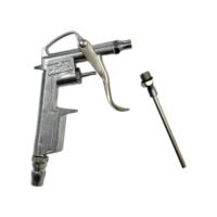 Pistolet souffleur d'air en métal avec déclencheur de débit d'air réglable pour l'élimination des débris de matériel
