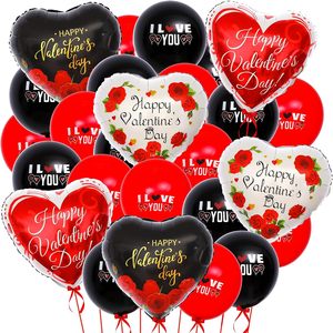 18-Inch Happy Valentine's Day & Thanksgiving Heart Latex Durable <b>Balloon</b> New Style Indoor Use <b>Party</b> Decoration - Product Image 1