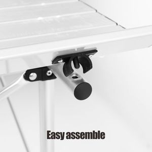 <span class=keywords><strong>Tavolo</strong></span> da Campeggio Portatile in Alluminio HOMFUL, <span class=keywords><strong>Tavolo</strong></span> <span class=keywords><strong>Pieghevole</strong></span> da Viaggio - Product Image 6