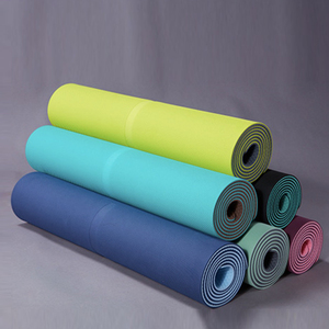 Tapis de yoga TPE écologiques antidérapants de 6 mm avec logo et couleur personnalisés en gros - Marque Yewayoga - Yewayoga-M Tpe Yewayoga-M - Product Image 2