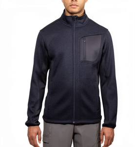Soldes Exceptionnelles : Blouson Polaire Homme Hiver – Manteau Épais, Chaud, Coupe-Vent avec Fermeture Éclair et Col Montant (Vêtement d'Extérieur Décontracté, Vente en Gros) - Product Image 1