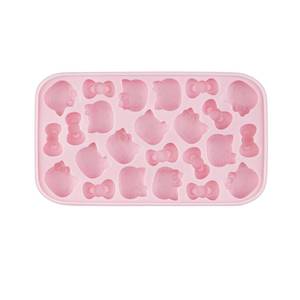 CHEFMADE KT7111 Pink Reusable <b>Silicone</b> Cube Mold <b>Tray</b> Easy-Release Flexible Sustainable for Food Maker Ice Cream Tools - Product Image 1