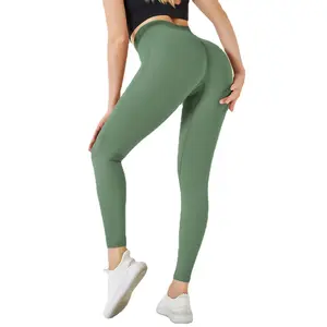 TOPKO Custom Seamless Leggings High Waist Leggings Breathable Work Out Yoga Pants Fitness Sports Gym Tights Legging