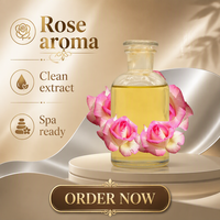 Huile parfumée à la rose en gros pour la fabrication de bougies parfumées - Parfum de qualité supérieure hautement concentré longue durée