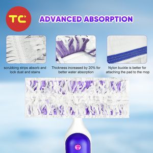 Premium monouso Multi-superficie Powermop <span class=keywords><strong>ricariche</strong></span> per <span class=keywords><strong>swiffer</strong></span> Power Mop pastiglie per la pulizia del pavimento accessori - Product Image 3
