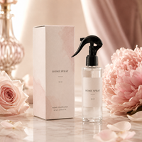 Vente en gros de spray d'ambiance écologique pour la maison, parfum musc de coton, capacité personnalisable, utilisation domestique, sans danger pour les animaux, étiquette personnalisée