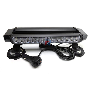 Barra de luz LED de alto brillo de 14,5 pulgadas y 30W, vehículo de emergencia, techo, advertencia, recuperación, remolque, camión, coche, Flash superior, baliza estroboscópica - Product Image 1