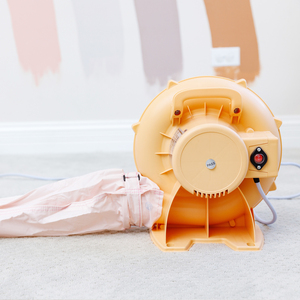 Nhà Máy Vinyl màu hồng màu xanh trắng <span class=keywords><strong>bouncy</strong></span> nhà dày trượt Bouncer nhảy Trắng Inflatable Bouncer bên đám cưới thuê Trắng Bouncer - Product Image 5