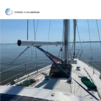 Mât de bateau en aluminium sur mesure, profilé haute résistance pour voilier, avec services d'extrusion CNC