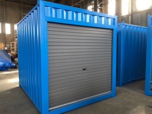 Conteneurs modulaires de stockage personnel, entrepôt de jardin avec portes à roulettes, boîte de rangement portable, abris de stockage - Product Image 1