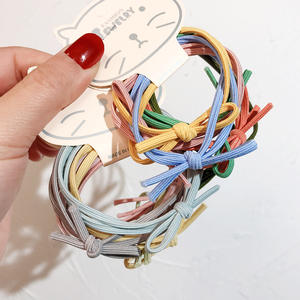 Haarbanden Voor Dik Haar 6 Stuks Grote Elastics Scrunchies Geen Schade Paardenstaart Houders Voor Vrouwen Mannen En Meisjes - Product Image 2